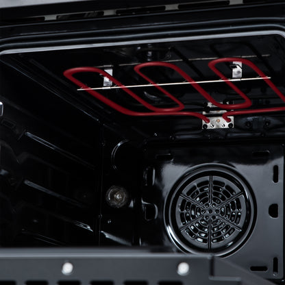 Forno Loiano 24 Inch Freestanding Electric Range in Black