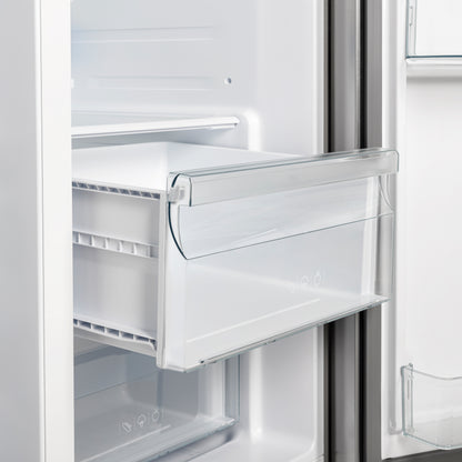 Forno Salerno 40-Inch Built-In Stainless Steel Refrigerator, 20 cu.ft, Modern Decorative Grill, ENERGY STAR Certified