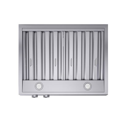 Forno Biagio 30-Inch Wall Mounted Range Hood, Stainless Steel, Heavy Duty