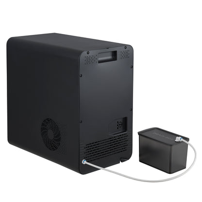 Sferico 11-in Ice Maker, black, 32 clear 2-in slow-melting spheres daily, stores more than 10 balls