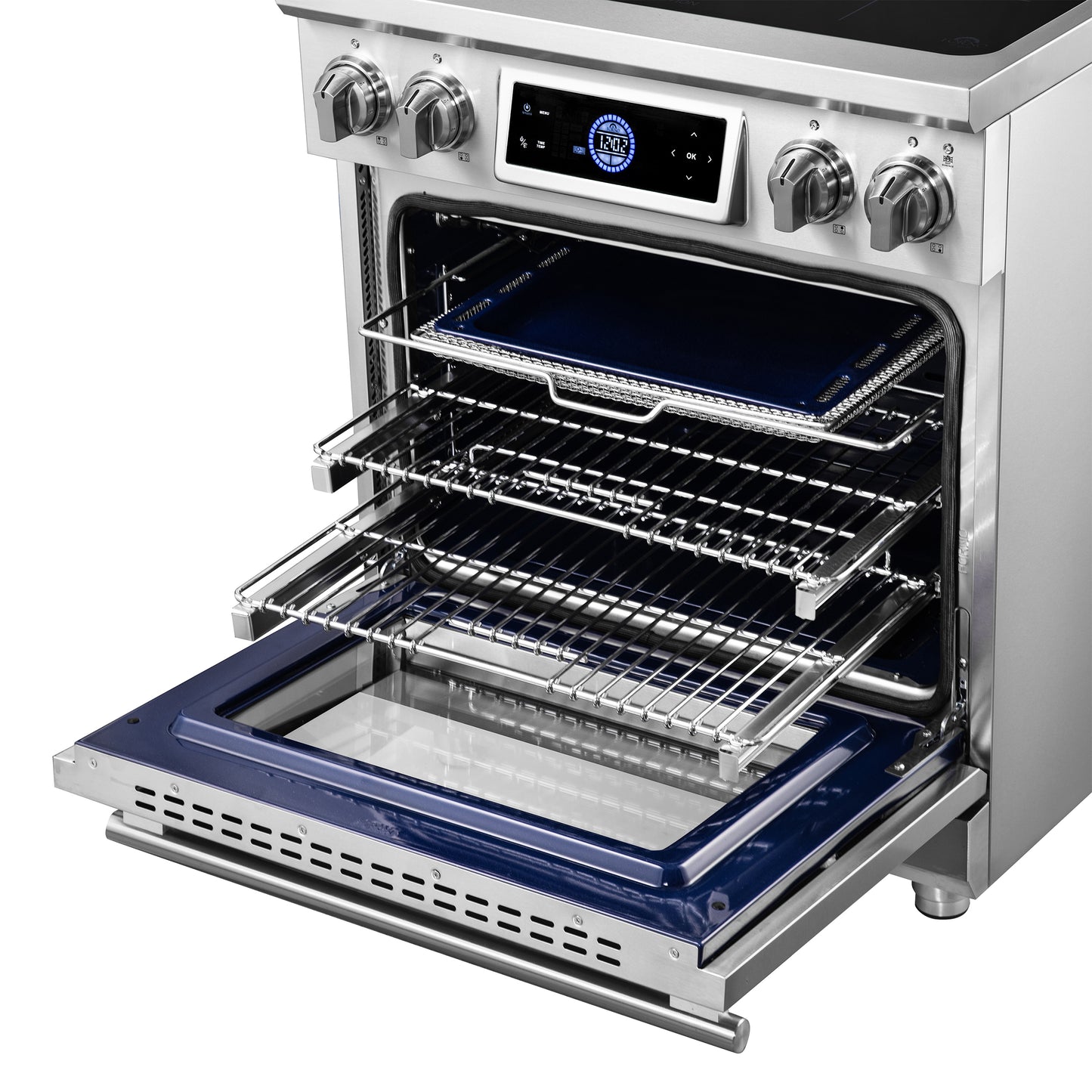 Forno Maximus 30 Inch Induction Range with Air Fryer