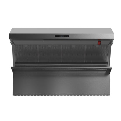 Forno Savona 60-Inch Wall Mount Range Hood, Hybrid Filters, Backsplash Included