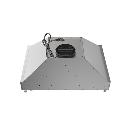 Forno Venezia 30 Inch Wall-Mounted Range Hood with Touch Controls and Baffle Filters